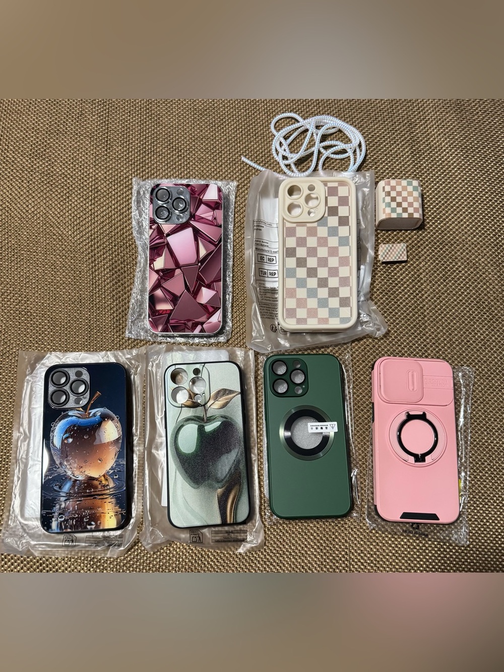 15 Pro Max Phone covers. Multiple Designs.